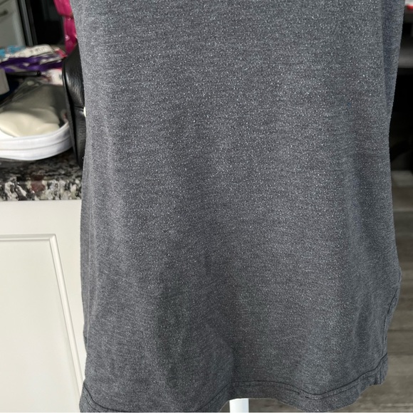Adidas Women’s Gray Logo Short Sleeve T-Shirt | Size M - Picture 7 of 10
